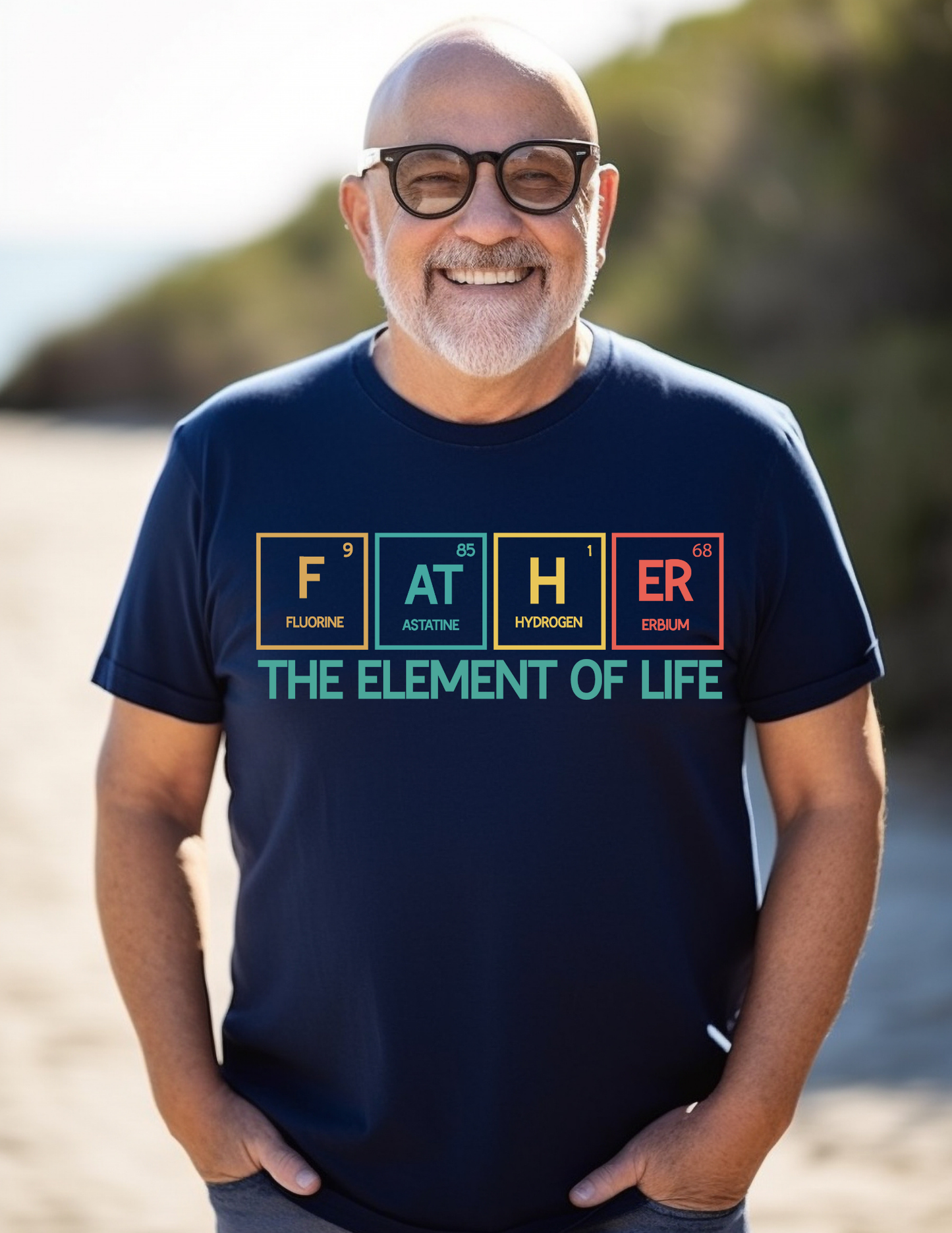 Element of Life Dad Graphic T-Adult