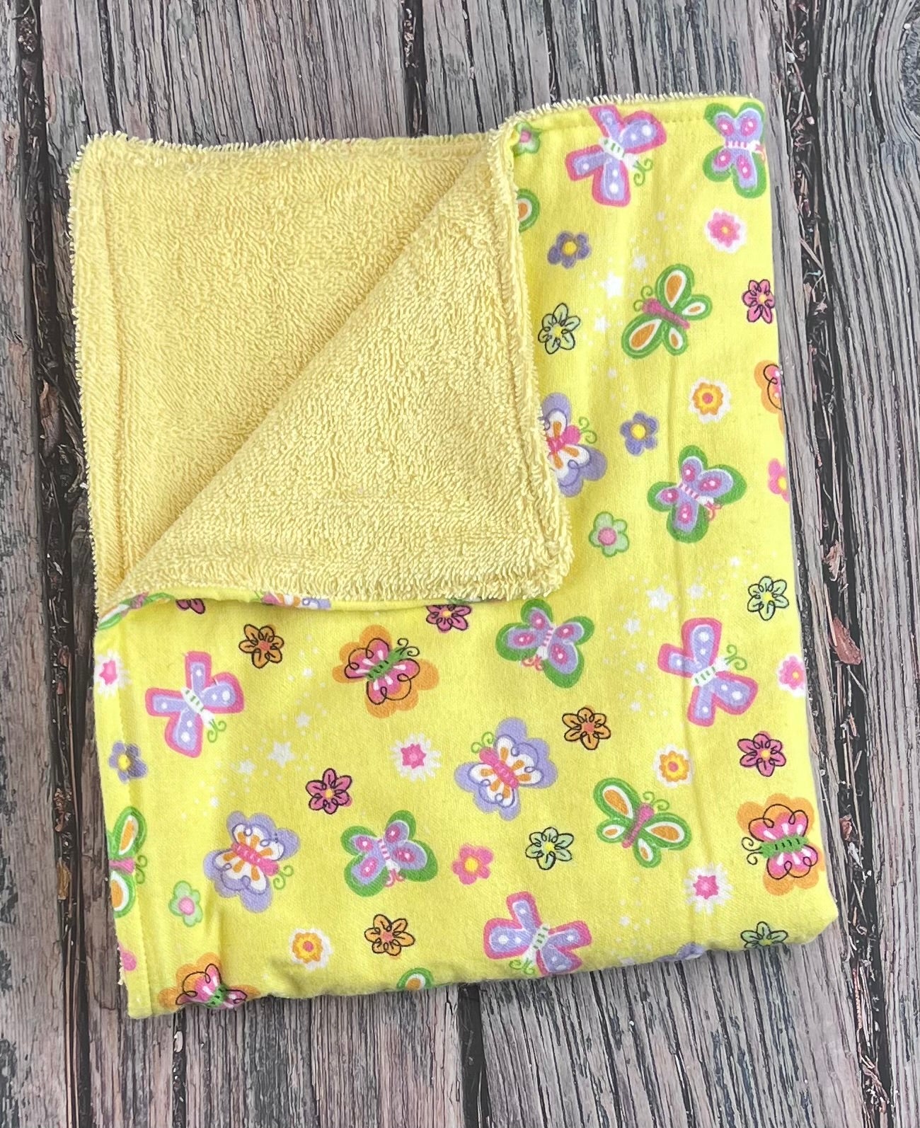 Butterflies Burping Cloth