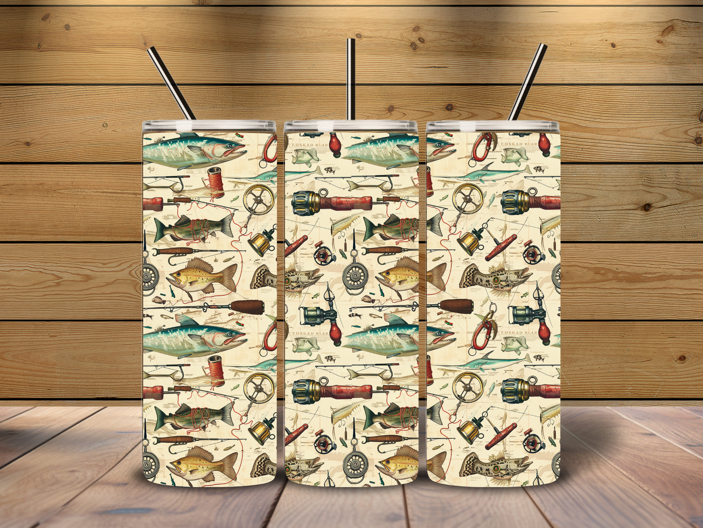 Fishing 20 oz Tumbler