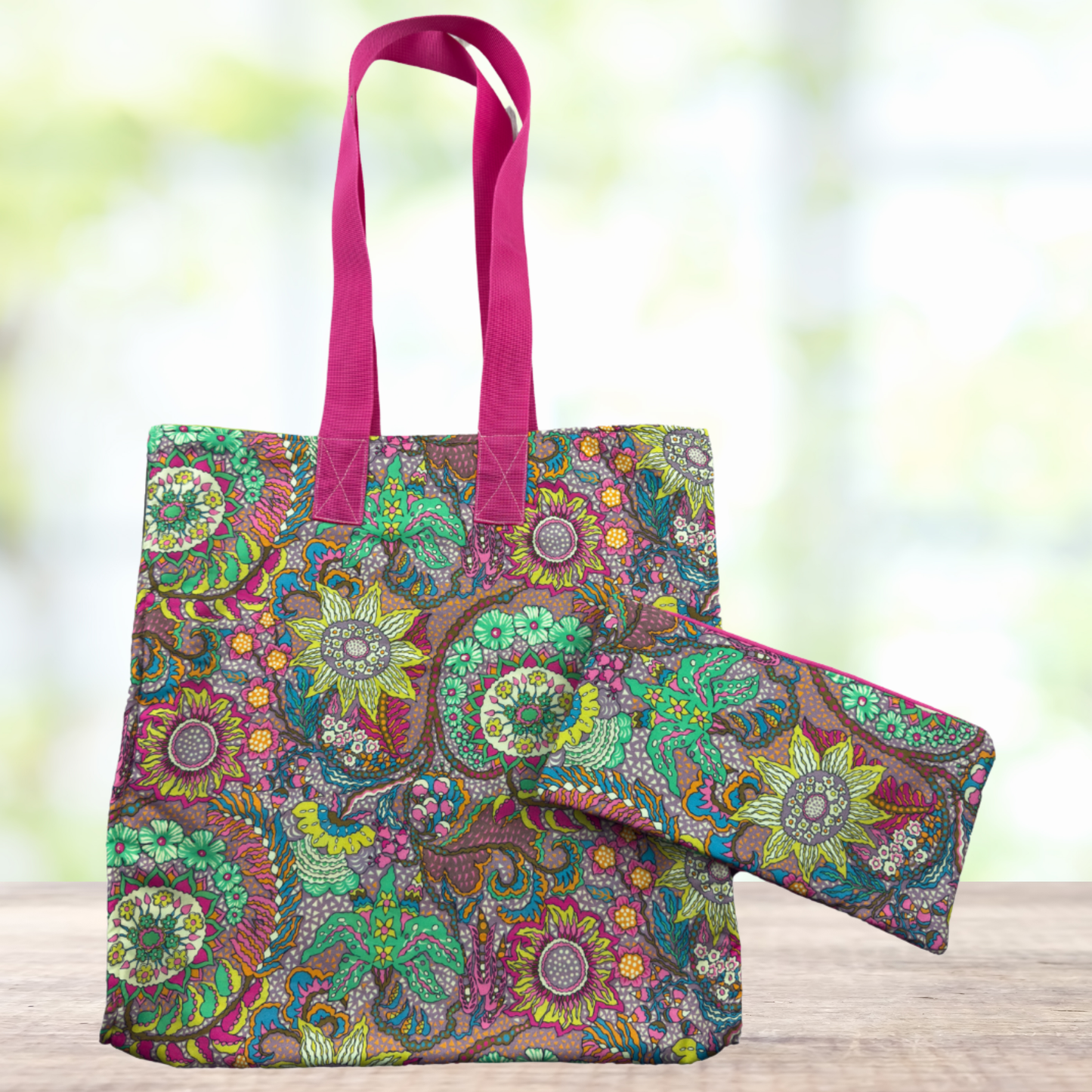 Garden Glow Tote & Pouch