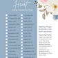 Grateful Heart-30 day-Gratitude Journal Instant Digital Download