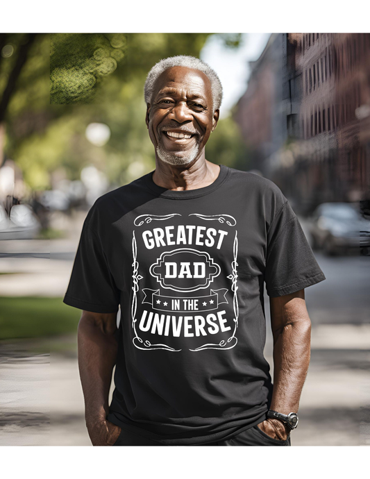 Greatest Dad in the Universe Graphic T-Adult