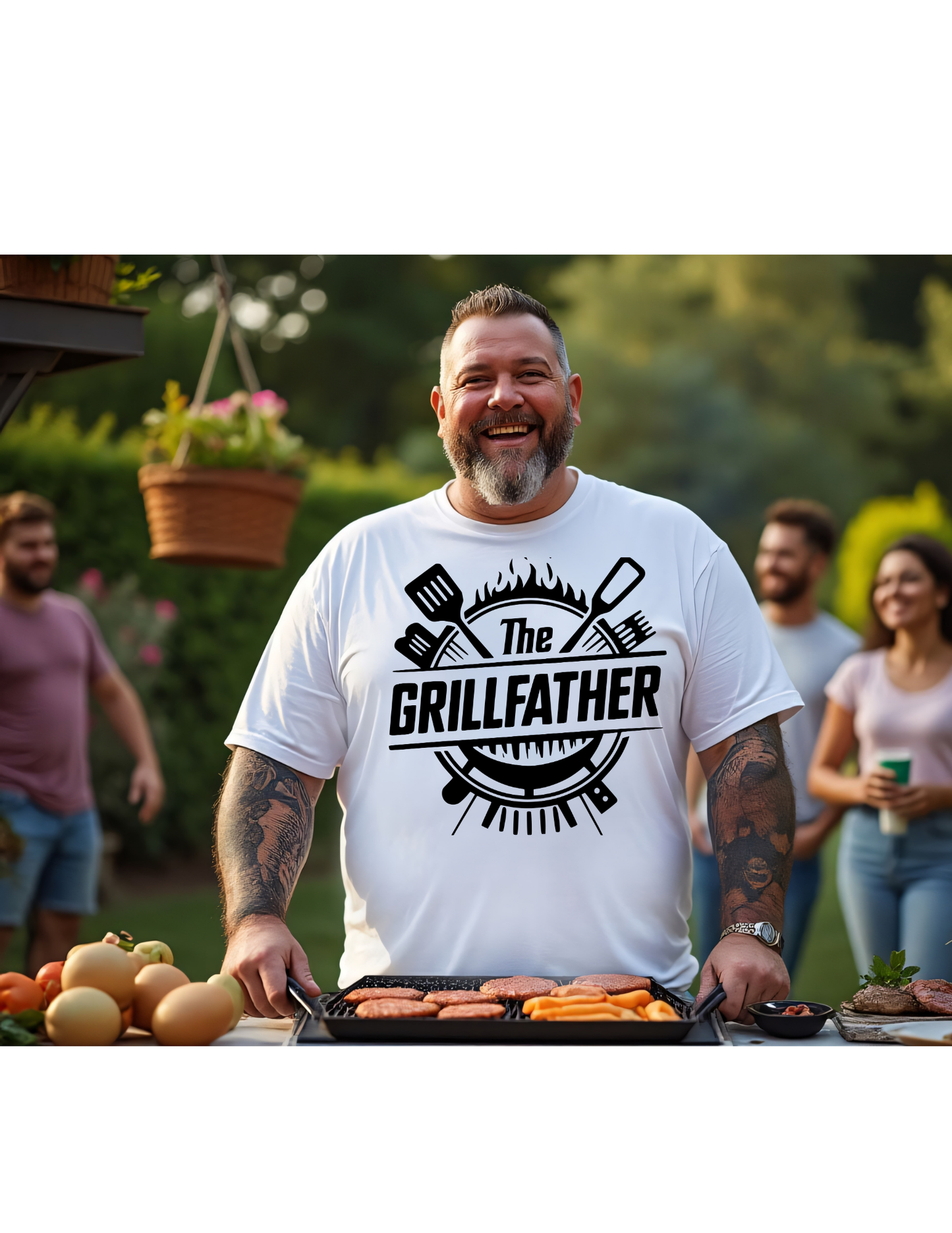 Grillfather Graphic T-Adult