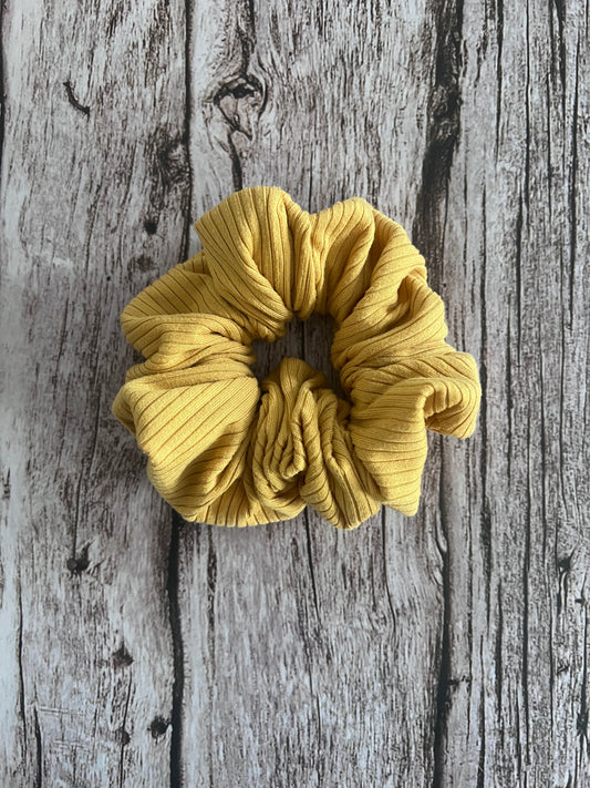 Tuscan Sun Ribbed Scrunchie