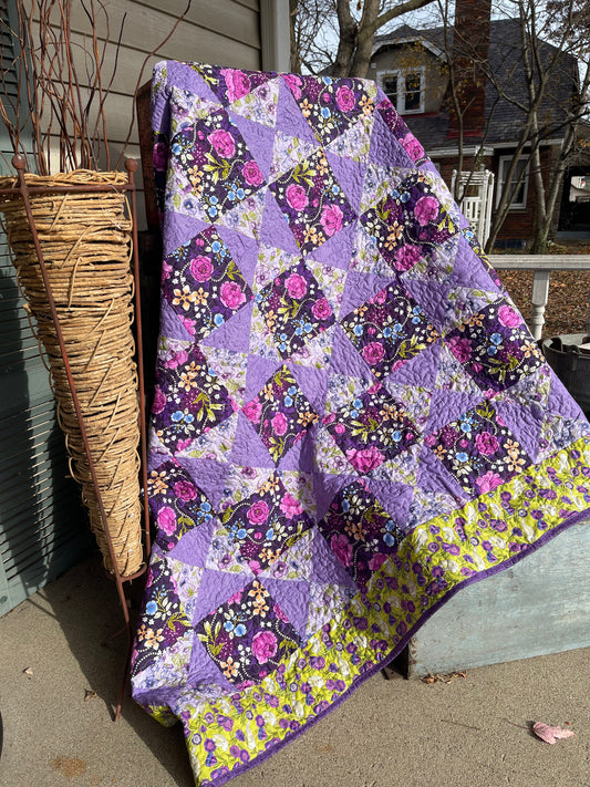 Whispers of the Purple Nest Quilt