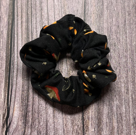 Wild Mushrooms Scrunchie