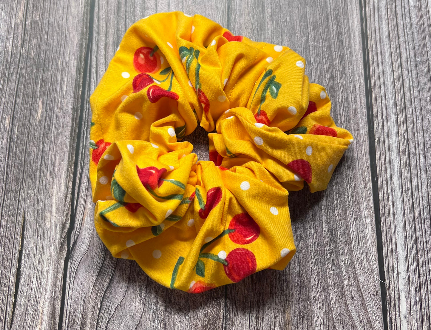 Cherry Orangesicle Scrunchie-XL