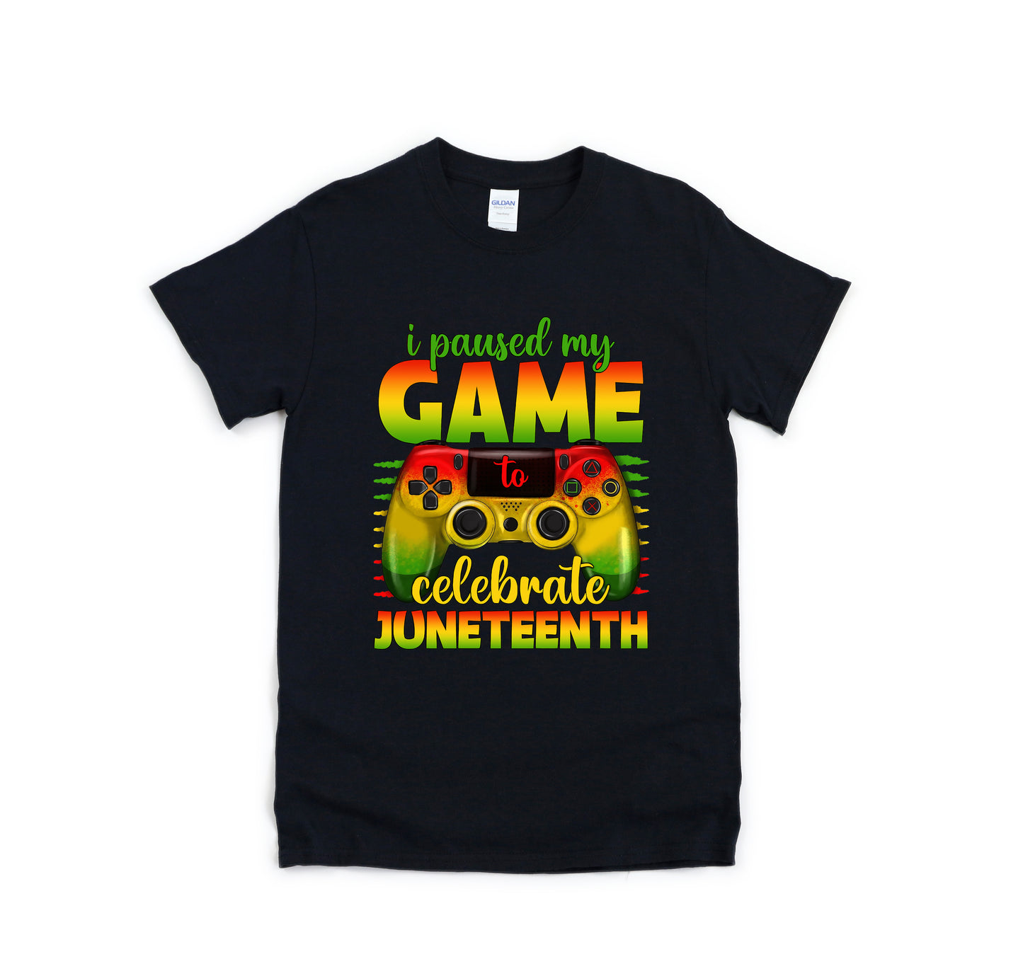 Juneteenth I Paused My Game Graphic T