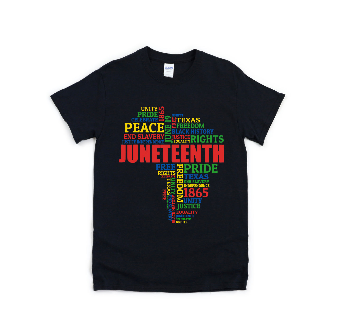 Juneteenth Map Graphic T