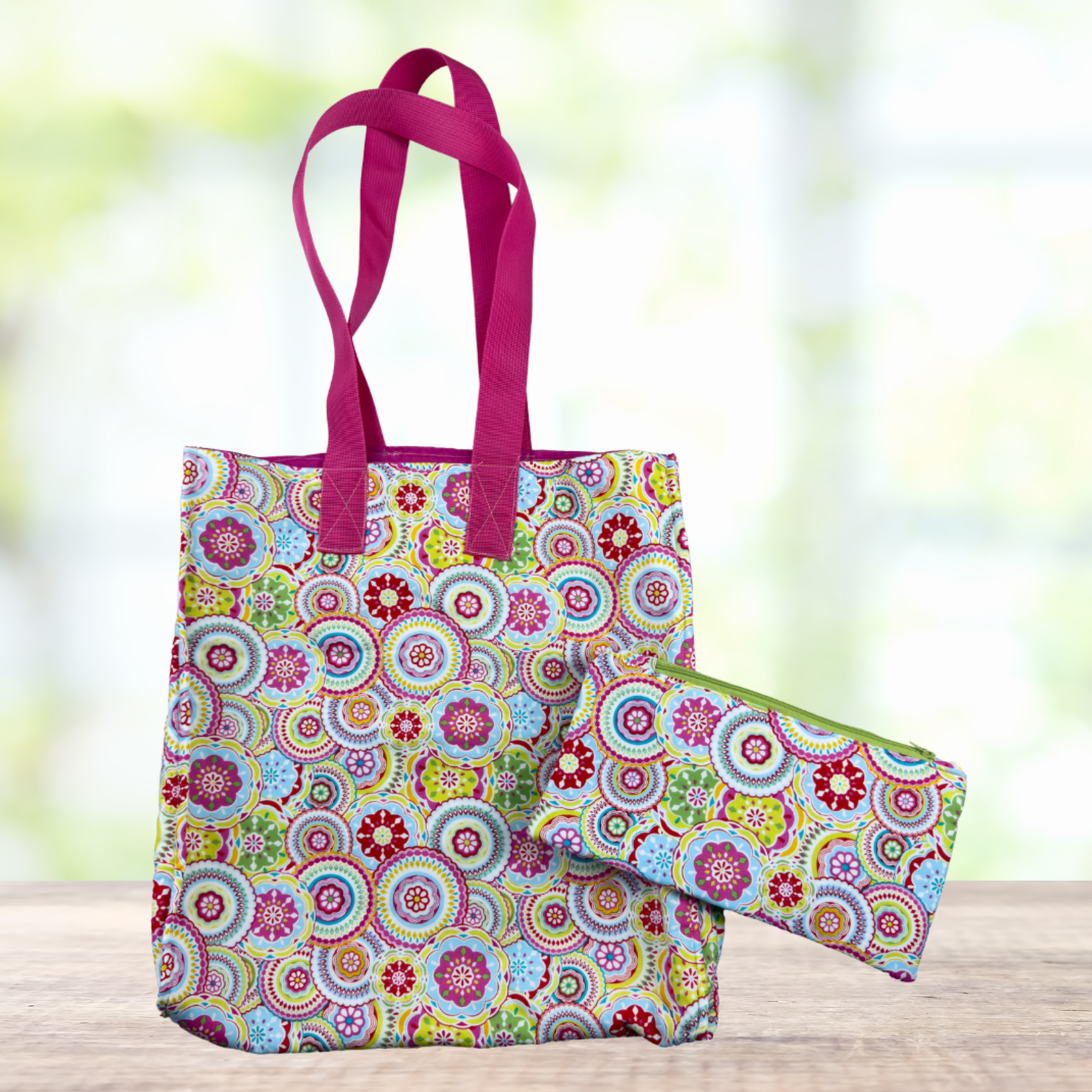 Kaleidoscope Carry-All Tote & Pouch