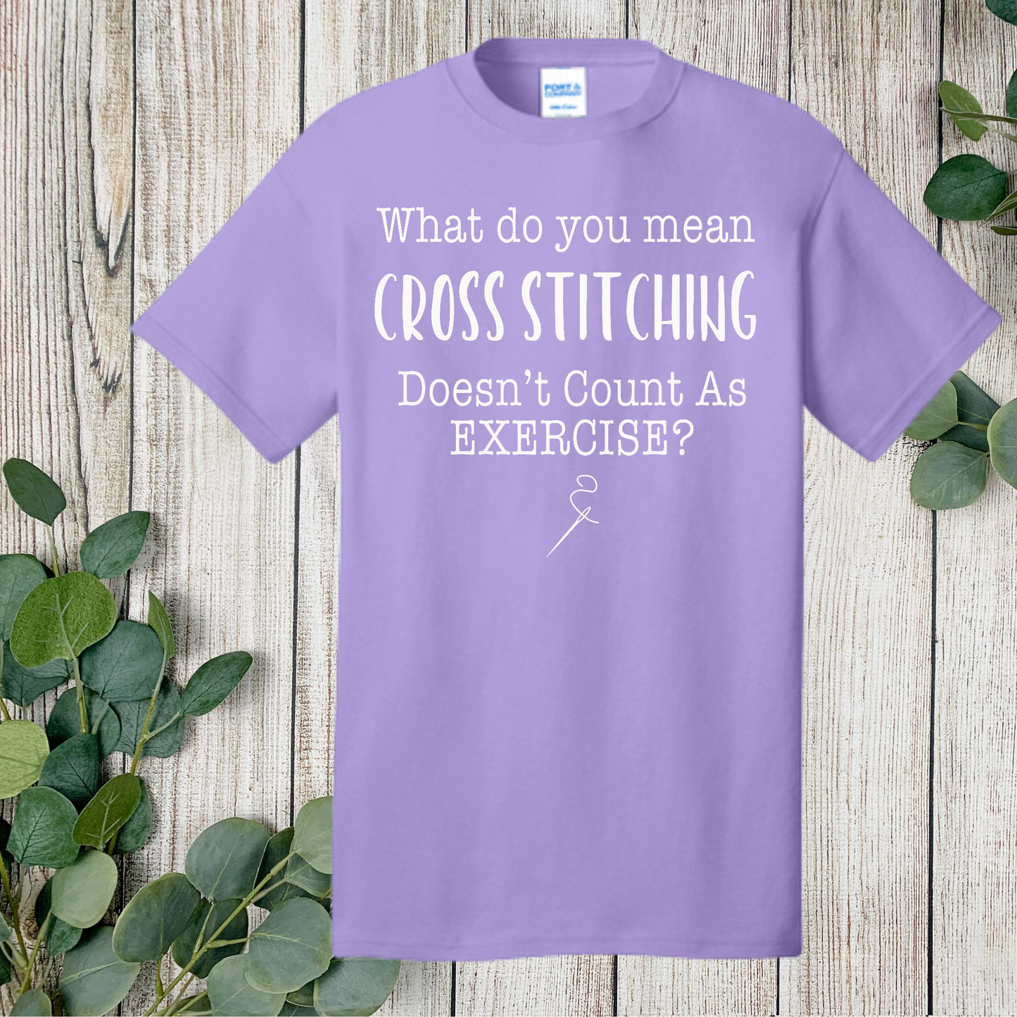 Exercising & Cross Stitch?