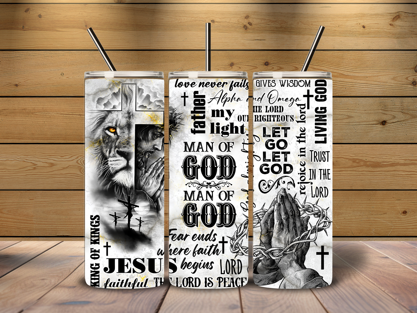 Man of God 20 oz Tumbler