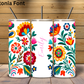 Mexican Embroidery 20 oz Tumbler