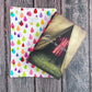 Neon Raindrops Book Sleeve