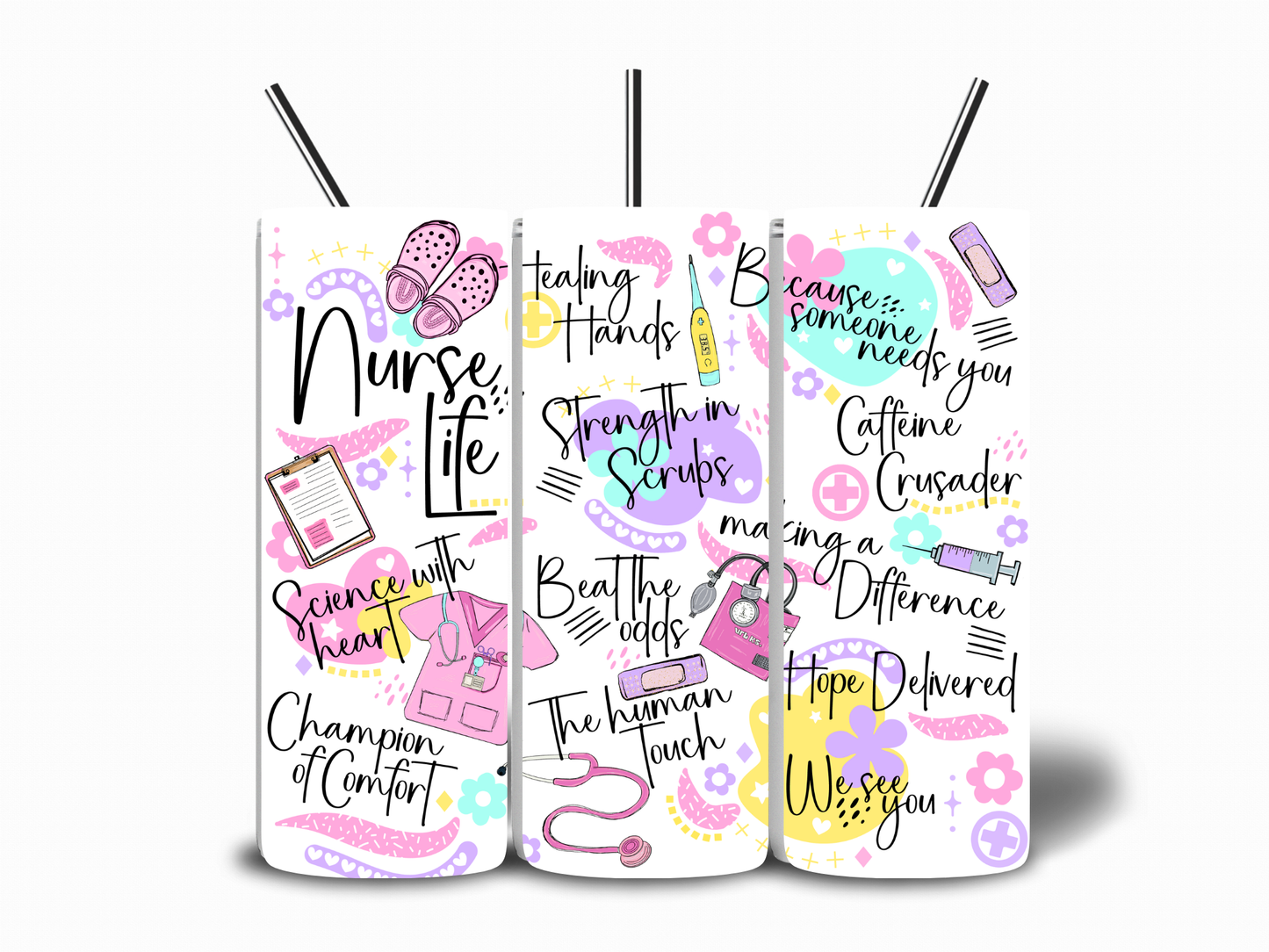 Nurse Life Notions 20 oz Tumbler