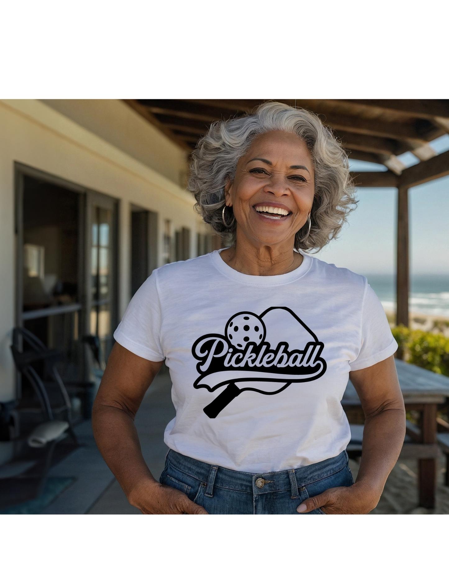Pickle Ball Graphic T-Shirt