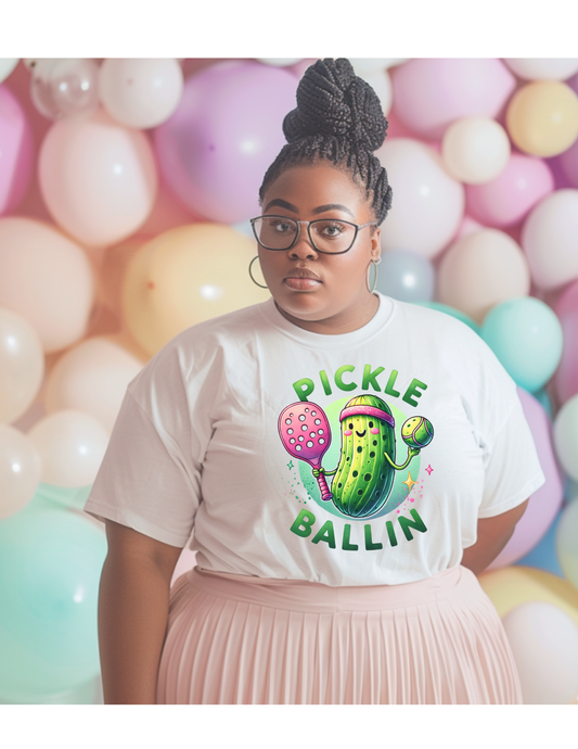 Pickle Ballin' Graphic T-Shirt