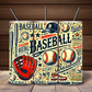 Vintage Baseball 20oz Tumbler