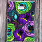 Purple Blooms Book Sleeve