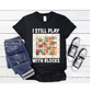 I Play with Blocks #3 Graphic T