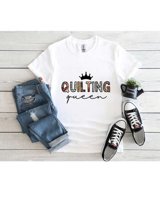 Quilting Queen Graphic T