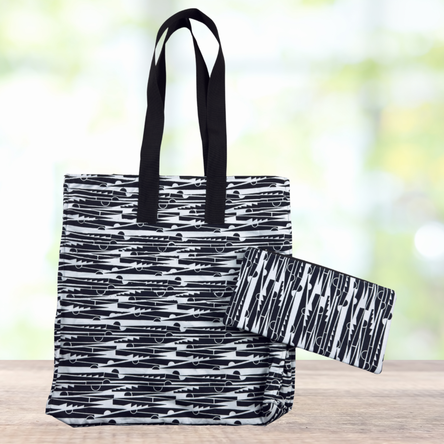 Radiant Ruffles Tote & Pouch