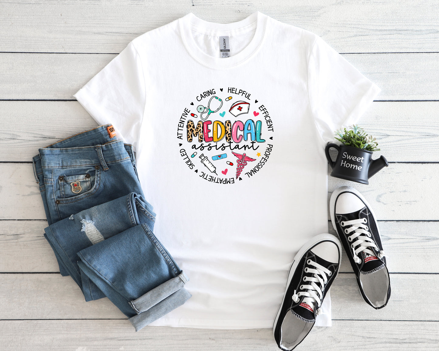 Service with Style Medical Graphic T