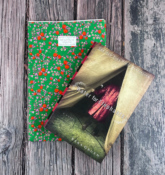 Tiny Red Flowers Book Sleeve