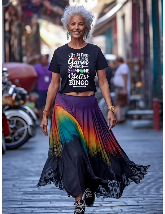 Yells Bingo Graphic T-Shirt