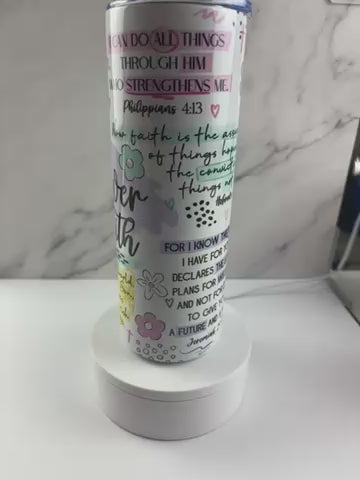 The Power of Faith 20 oz Tumbler
